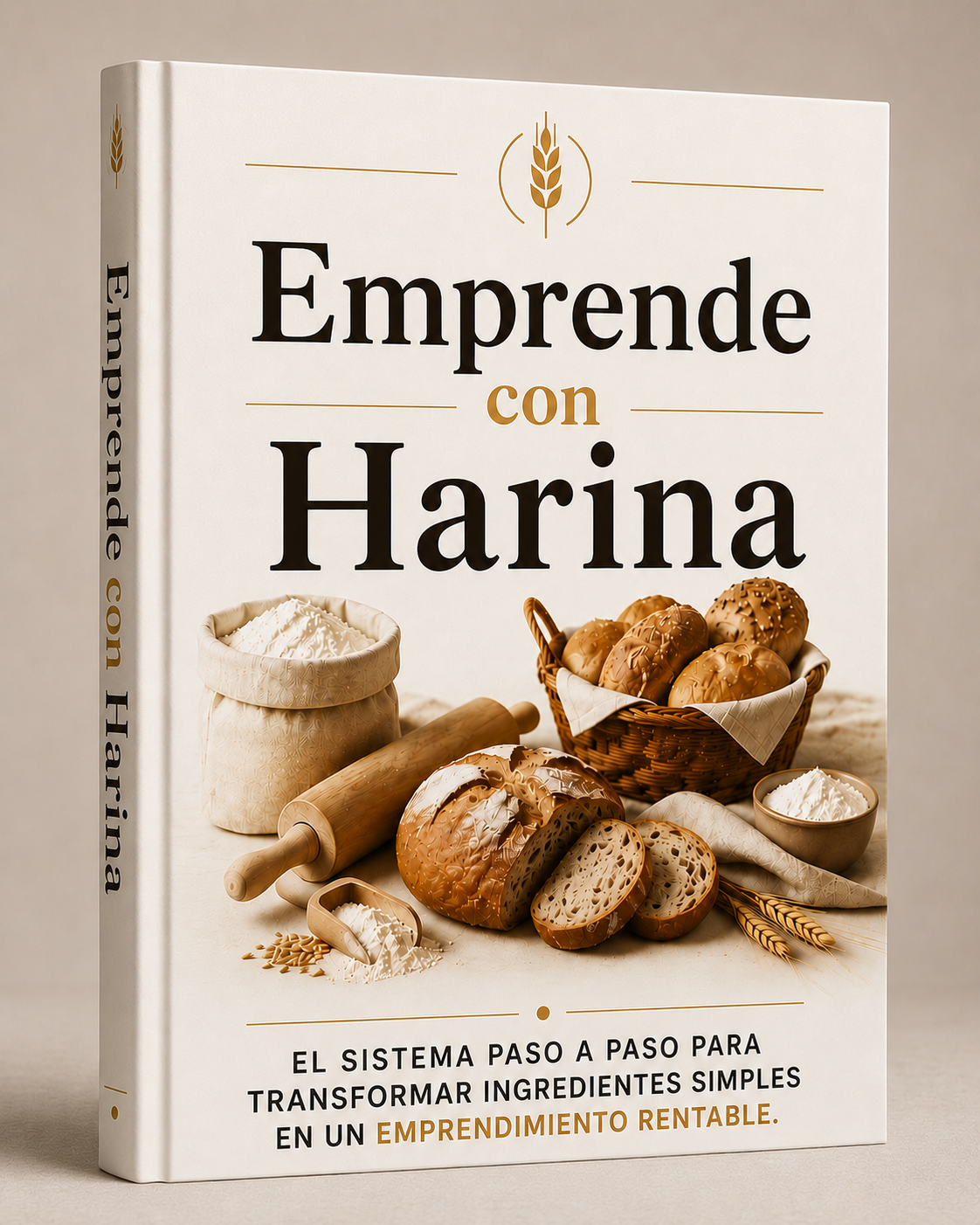 Emprende con Harina Paso a Paso + 2 Bonos + Asistente 24/7